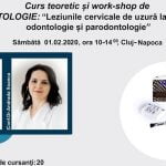 Curs teoretic si work-shop de parodontologie : Leziunile cervicale de uzura la limita dintre odontologie si parodontologie
