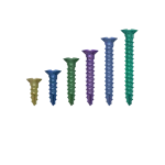 Suruburi osteosinteza din titan sistemul 1.4 cruce