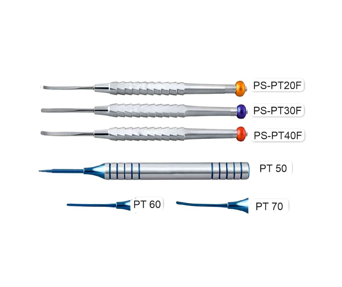 Periotom cu varf flexibil Brand Perstomo set 6 instrumente