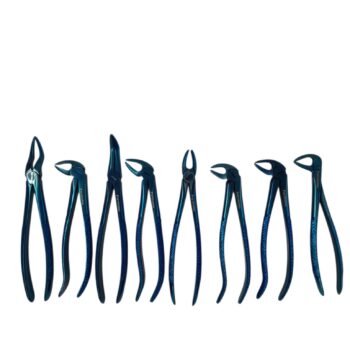 Clesti set 8 buc cu titan cod PS8-BLUE-CL